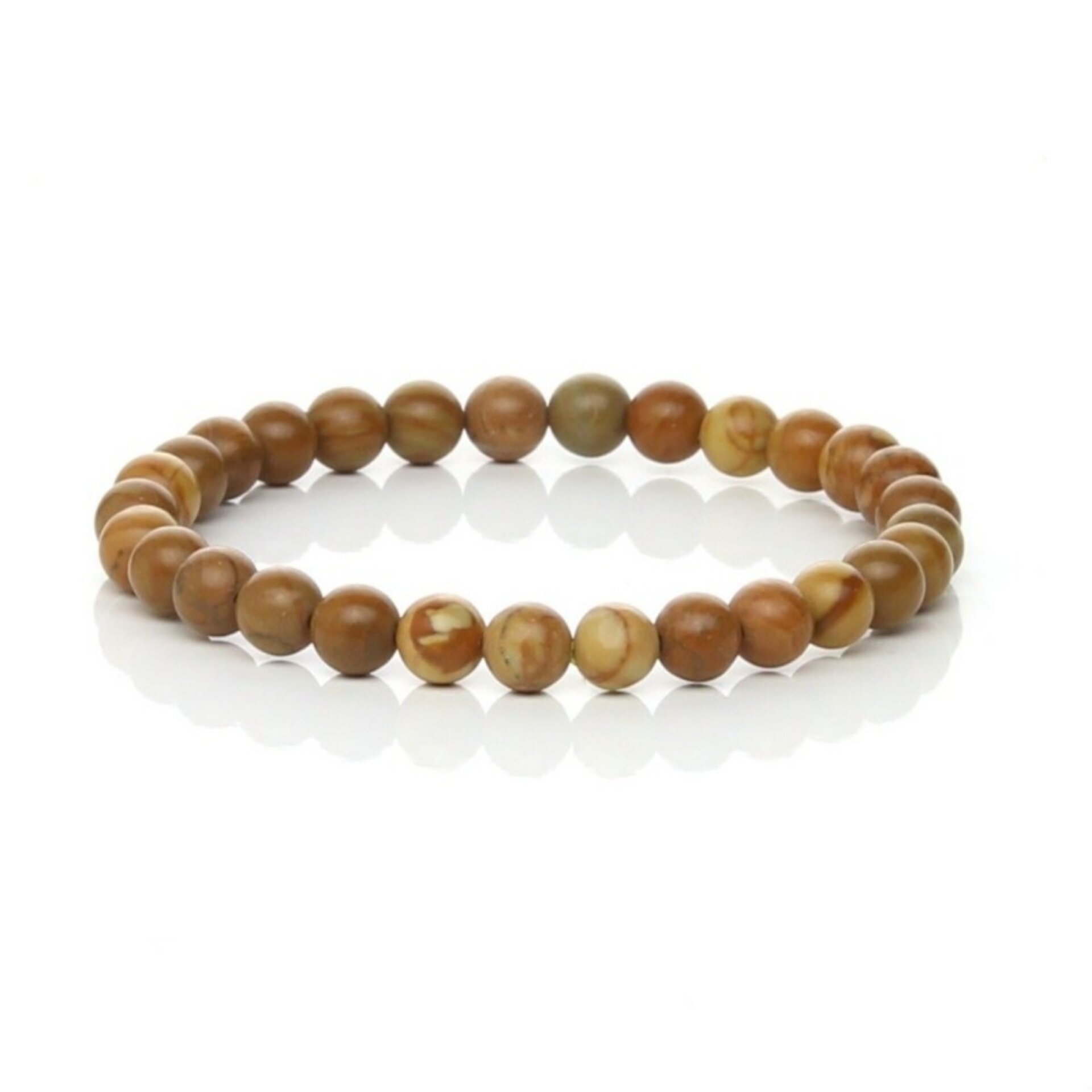 Pulsera de Jaspe Madera – Estabilidad y Conexión - 2