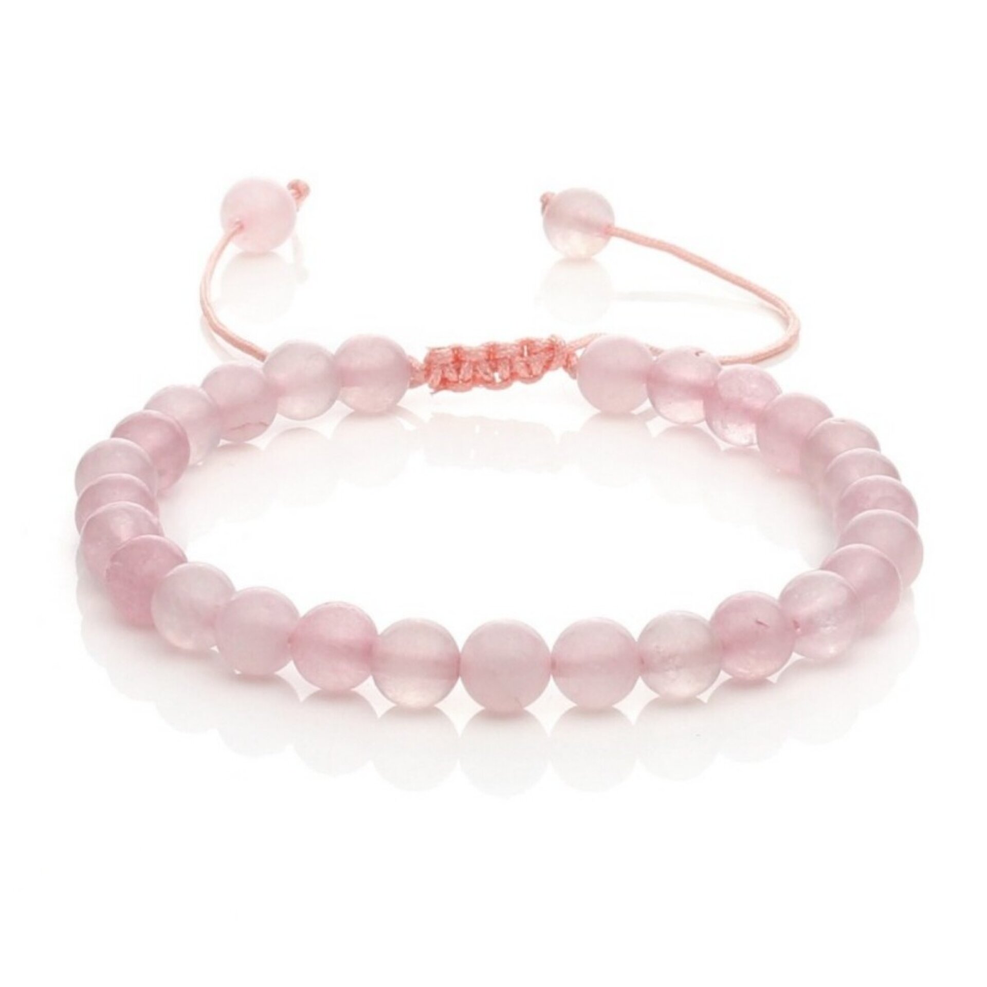 Pulsera de cuarzo rosa – Ajustable y llena de energía positiva - 2
