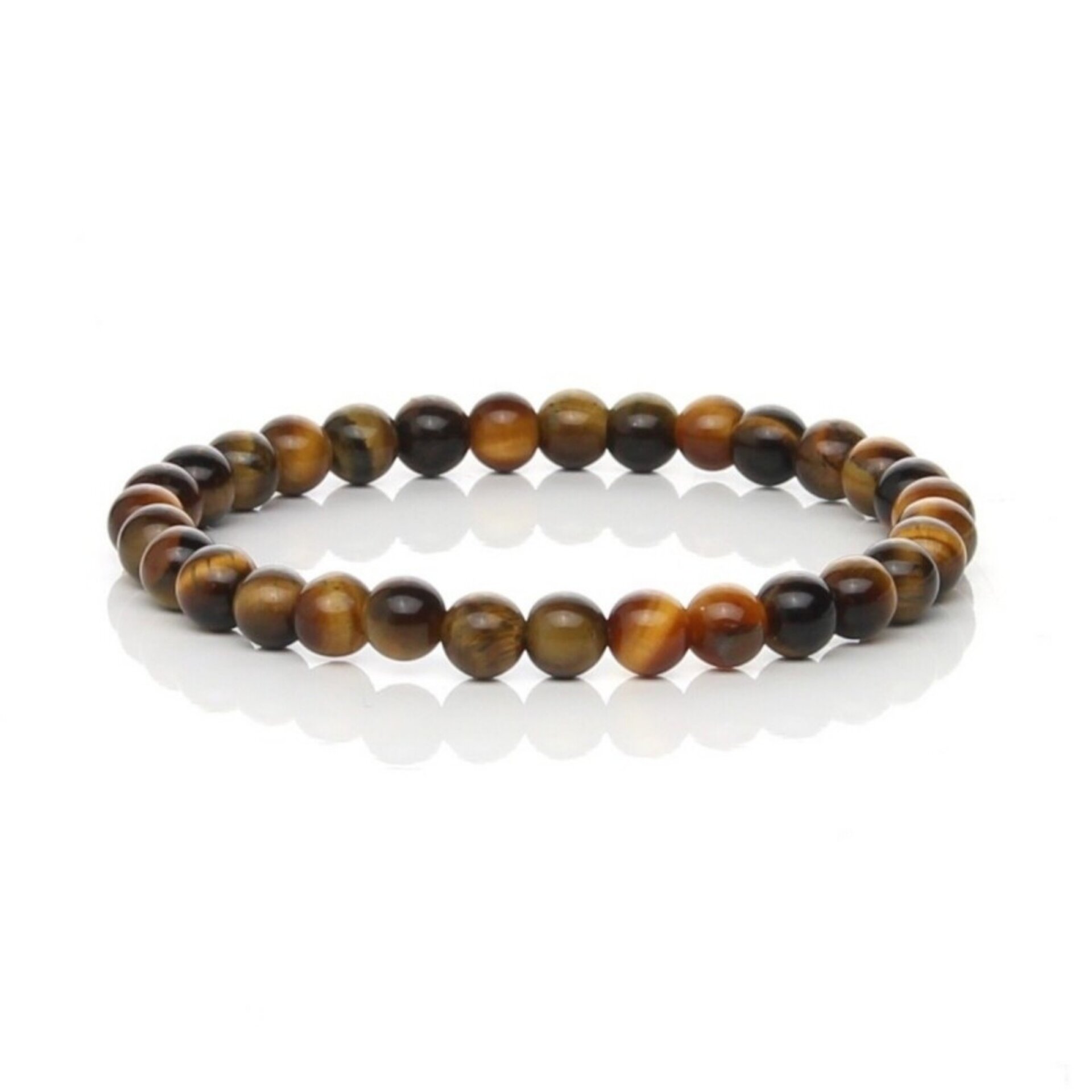 Pulsera de Ojo de Tigre Natural – Brillo Sedoso y Protección - 3