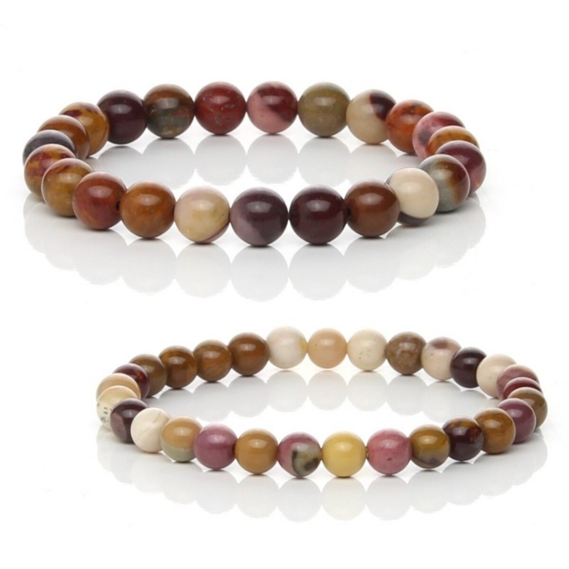 Pulsera de Jaspe Mokaíta – Equilibrio y Bienestar - 1