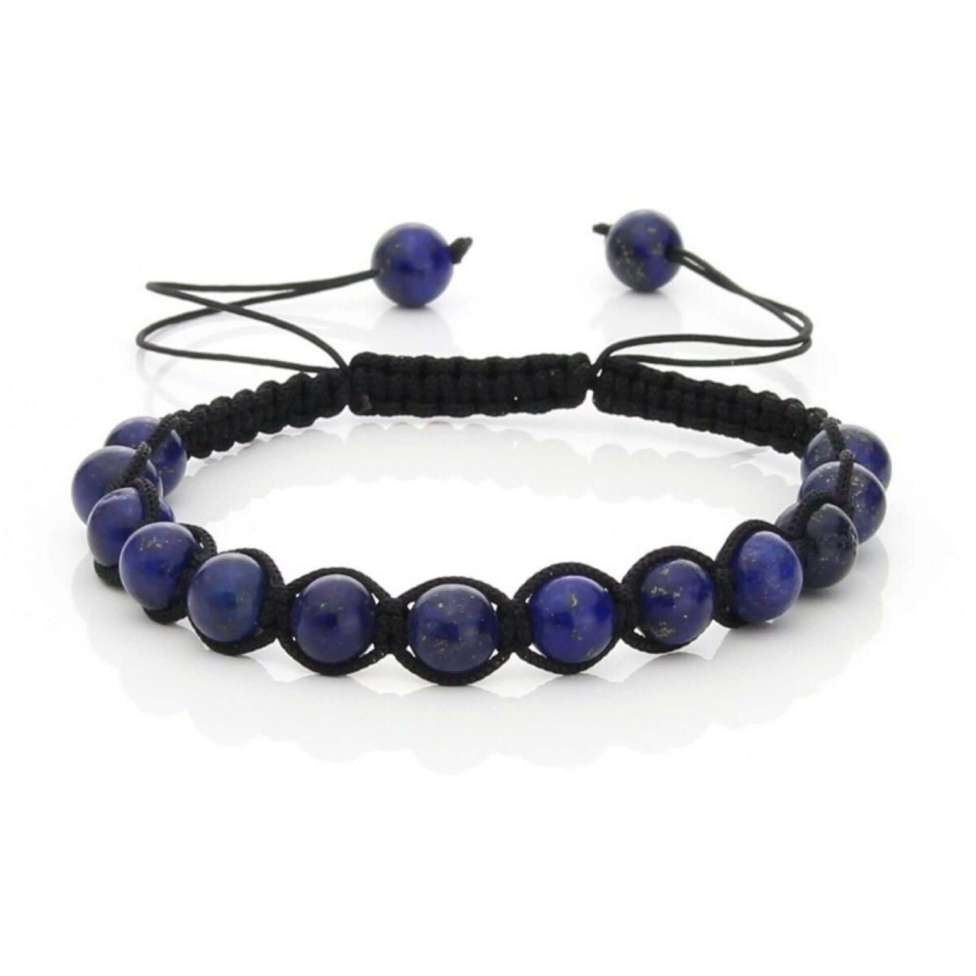 Pulsera Ajustable de Lapislázuli – Artesanal y llena de energía - 2