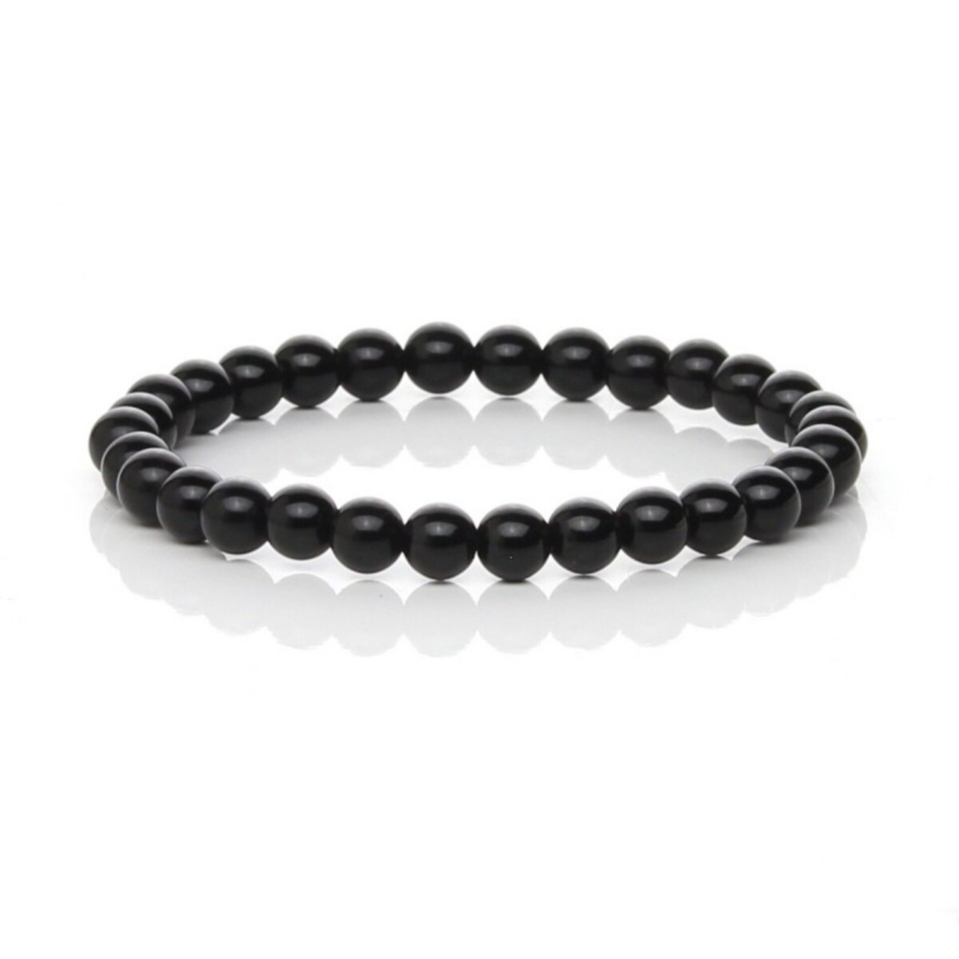 Pulsera de Obsidiana Negra Natural - 2