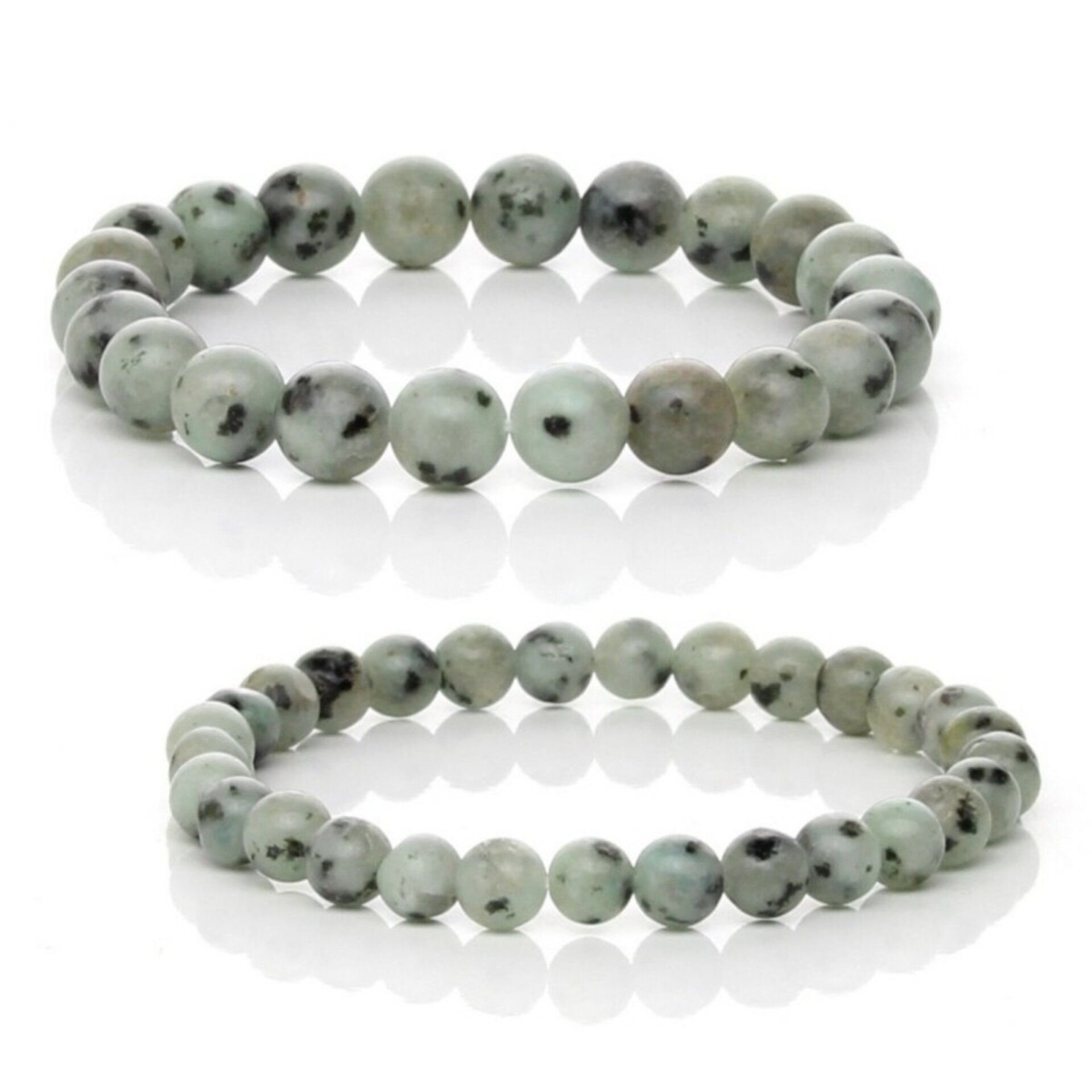 Pulsera de Jaspe Kiwi – Vitalidad y Equilibrio Natural - 1