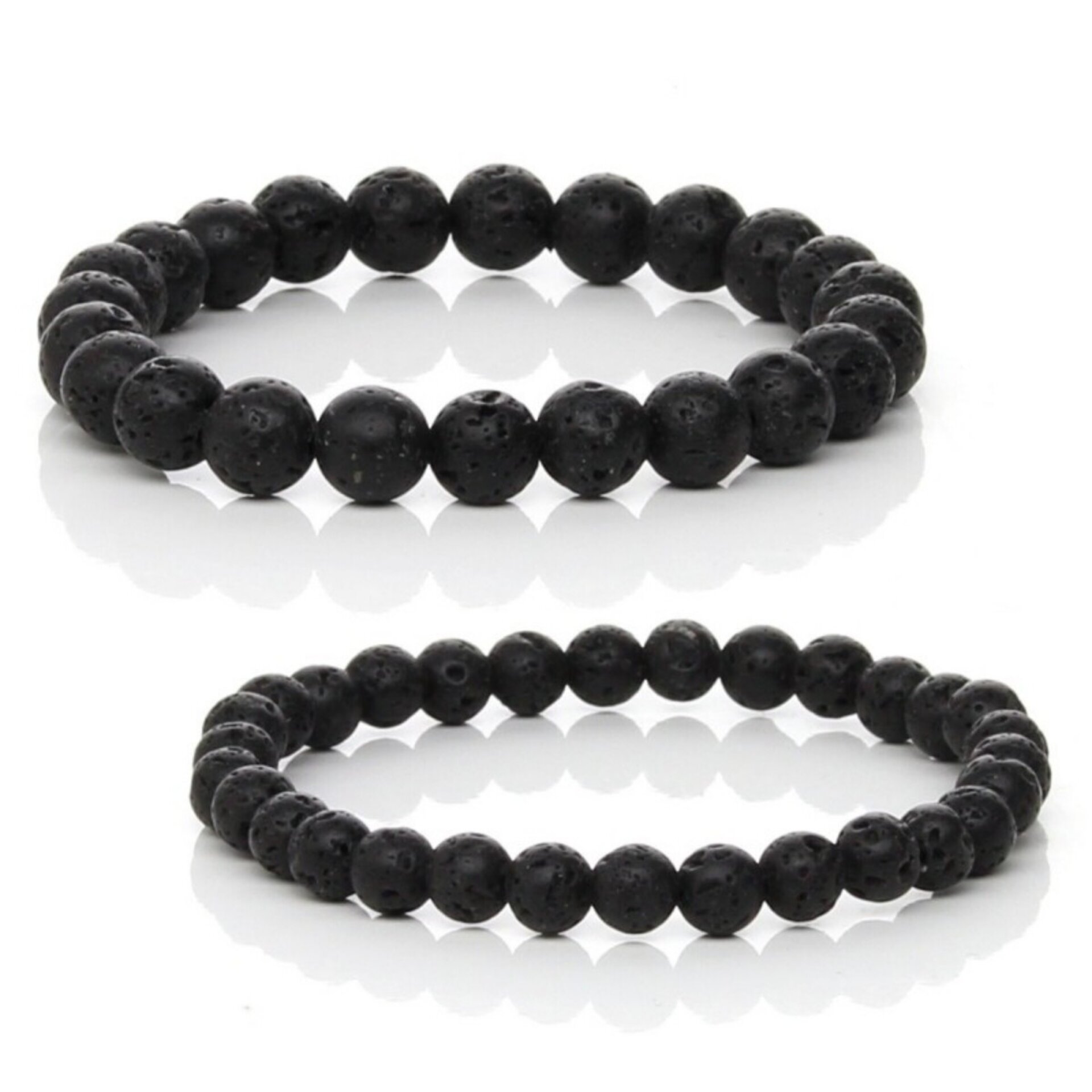 Pulsera de Lava Natural – Energía de la Tierra - 1
