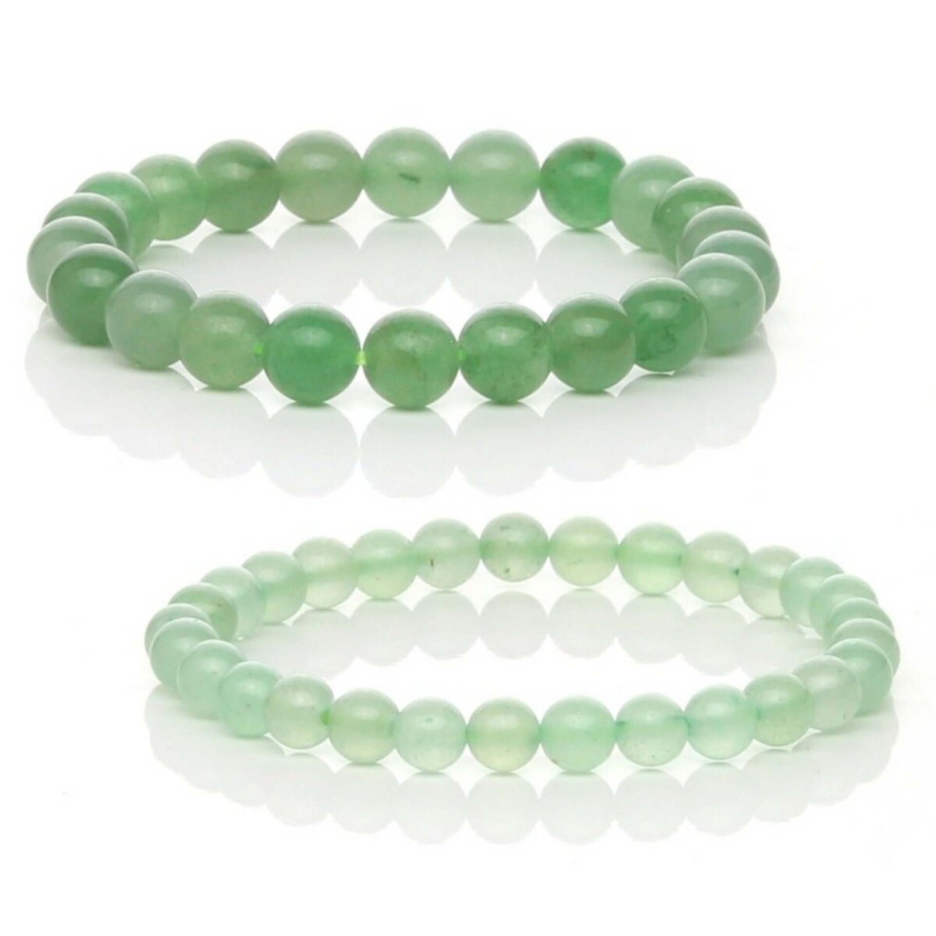 Pulsera de Aventurina Verde – Armonía y Prosperidad - 1