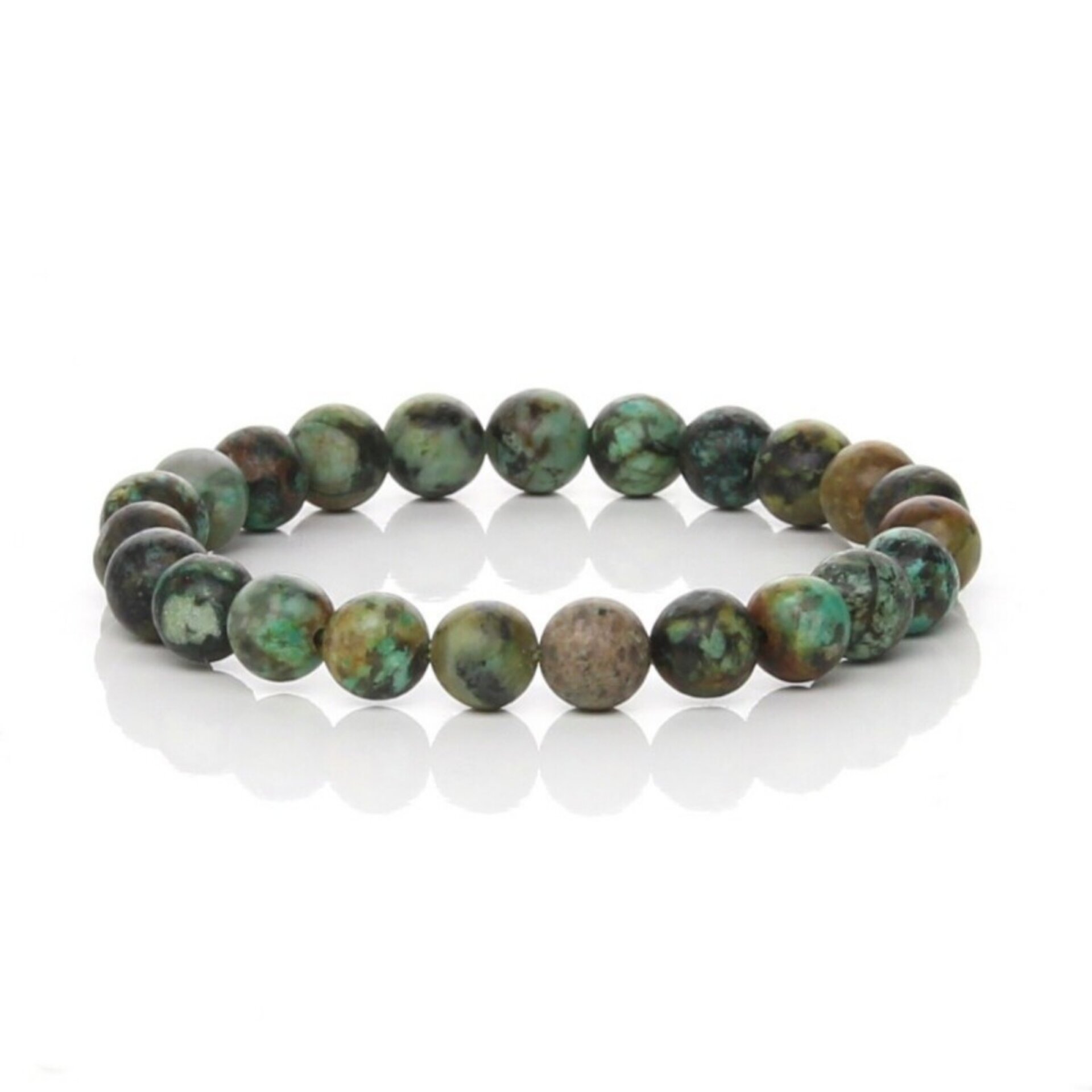 Pulsera de Turquesa Africana Natural - 3