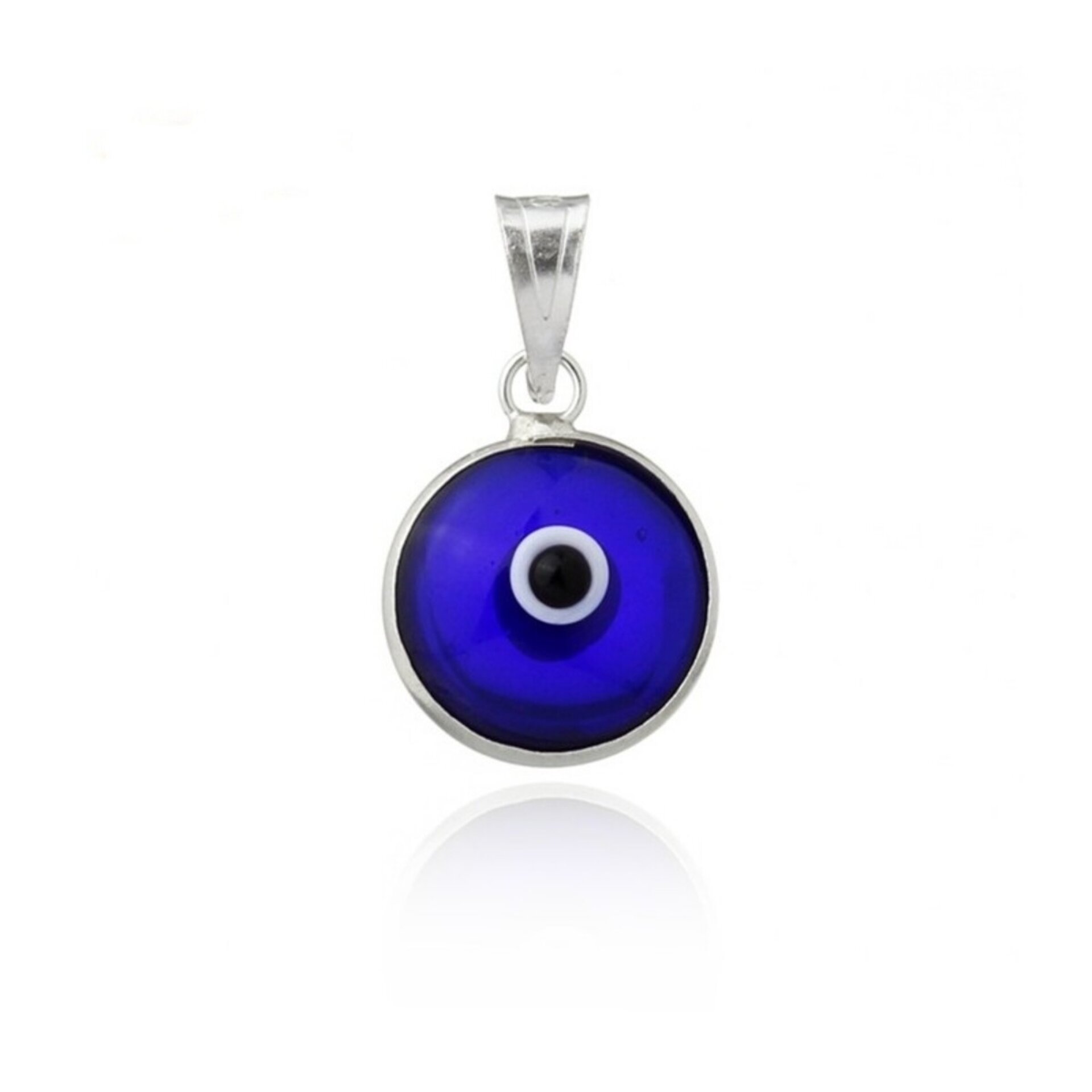 Colgante Ojo Turco – Plata y Vidrio - 6