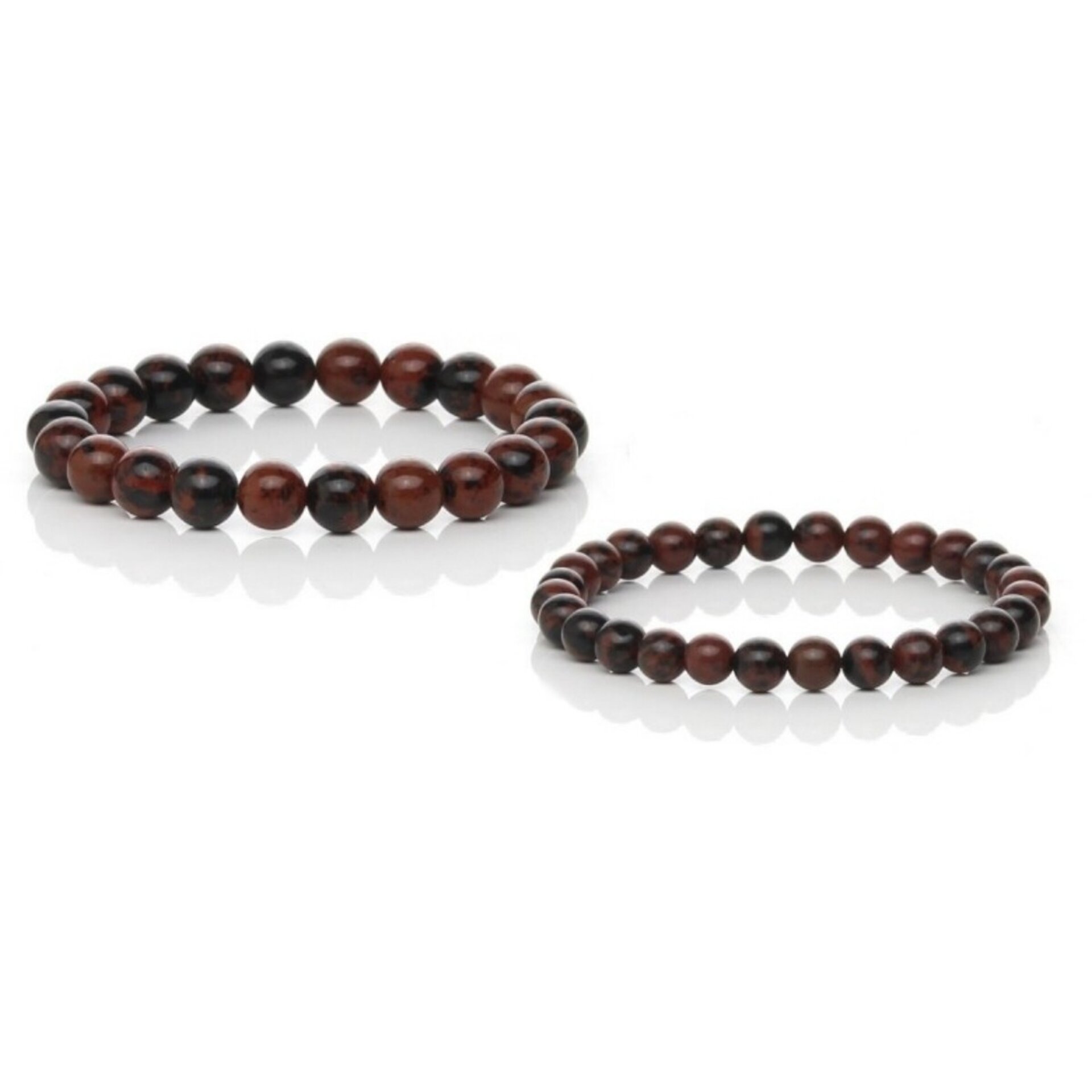Pulsera de Obsidiana Caoba Natural - 1