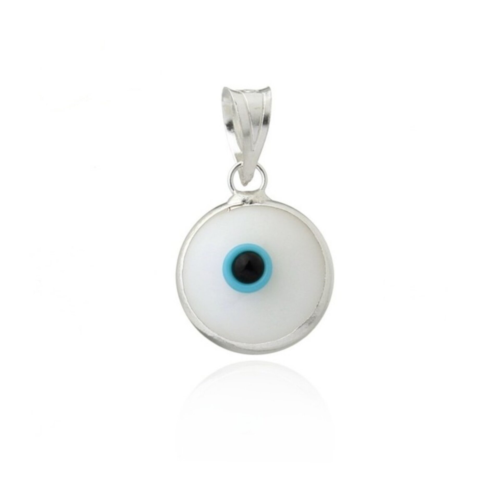 Colgante Ojo Turco – Plata y Vidrio - 5