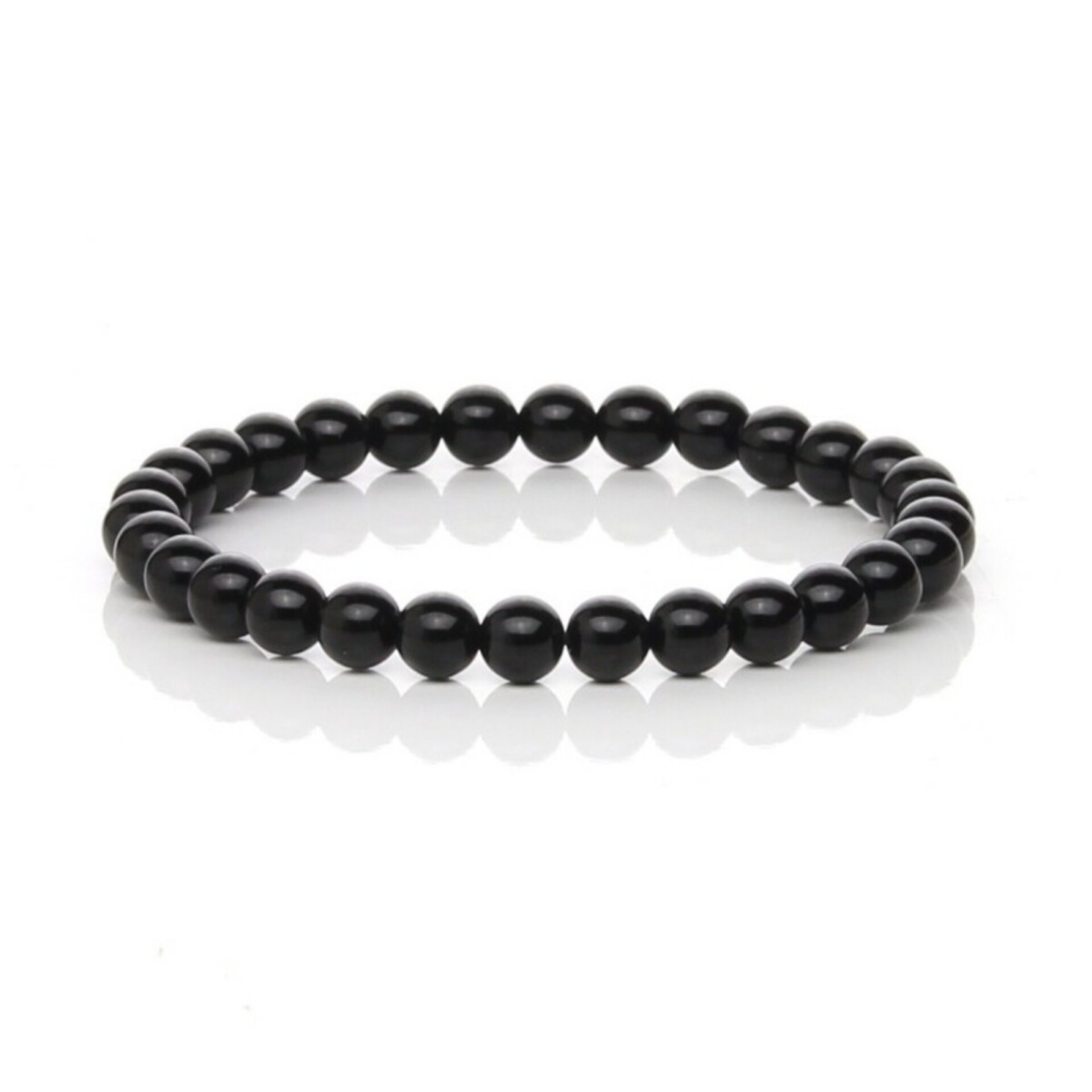 Pulsera de Ónix Negro Natural – Elegancia y Protección - 2