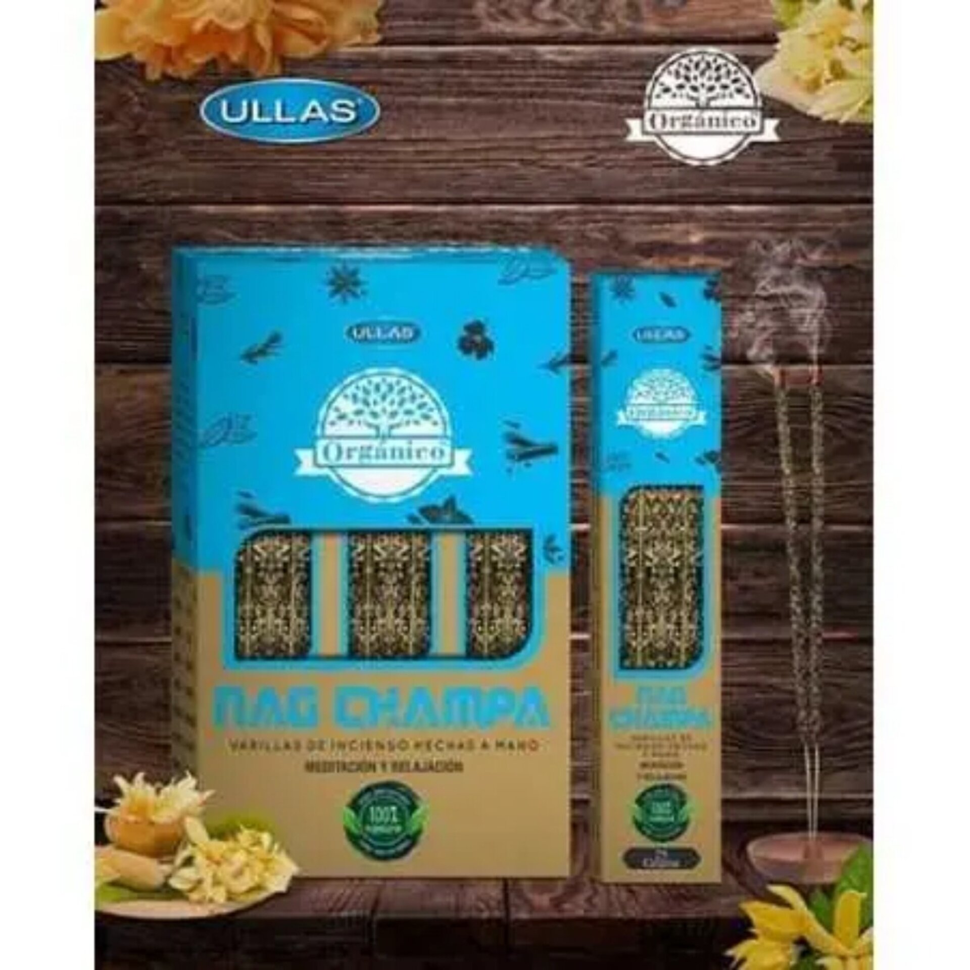 Incienso Orgánico Ullas Nag Champa - 2
