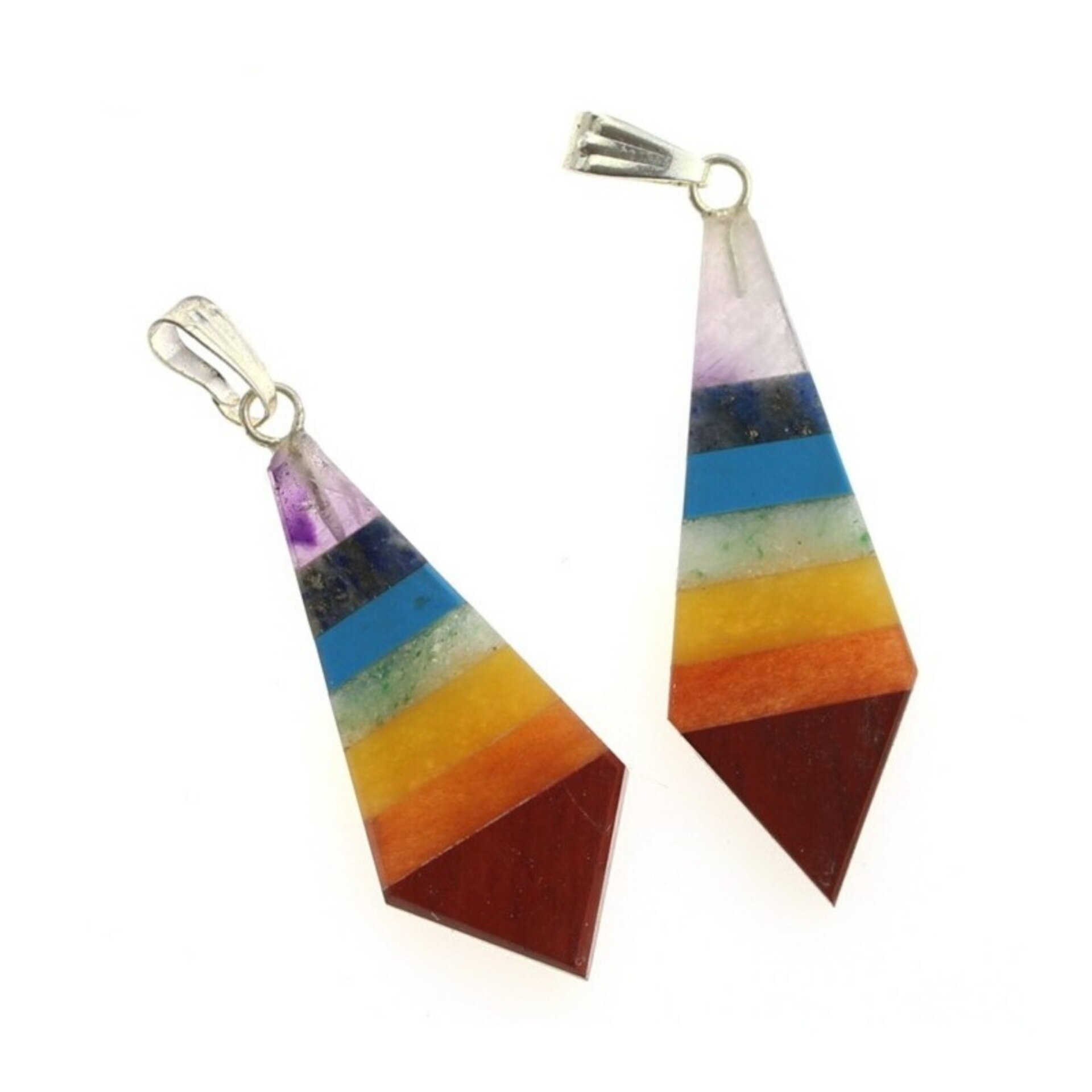 Colgante de los Chakras – Modelo Pampel Plano - 1