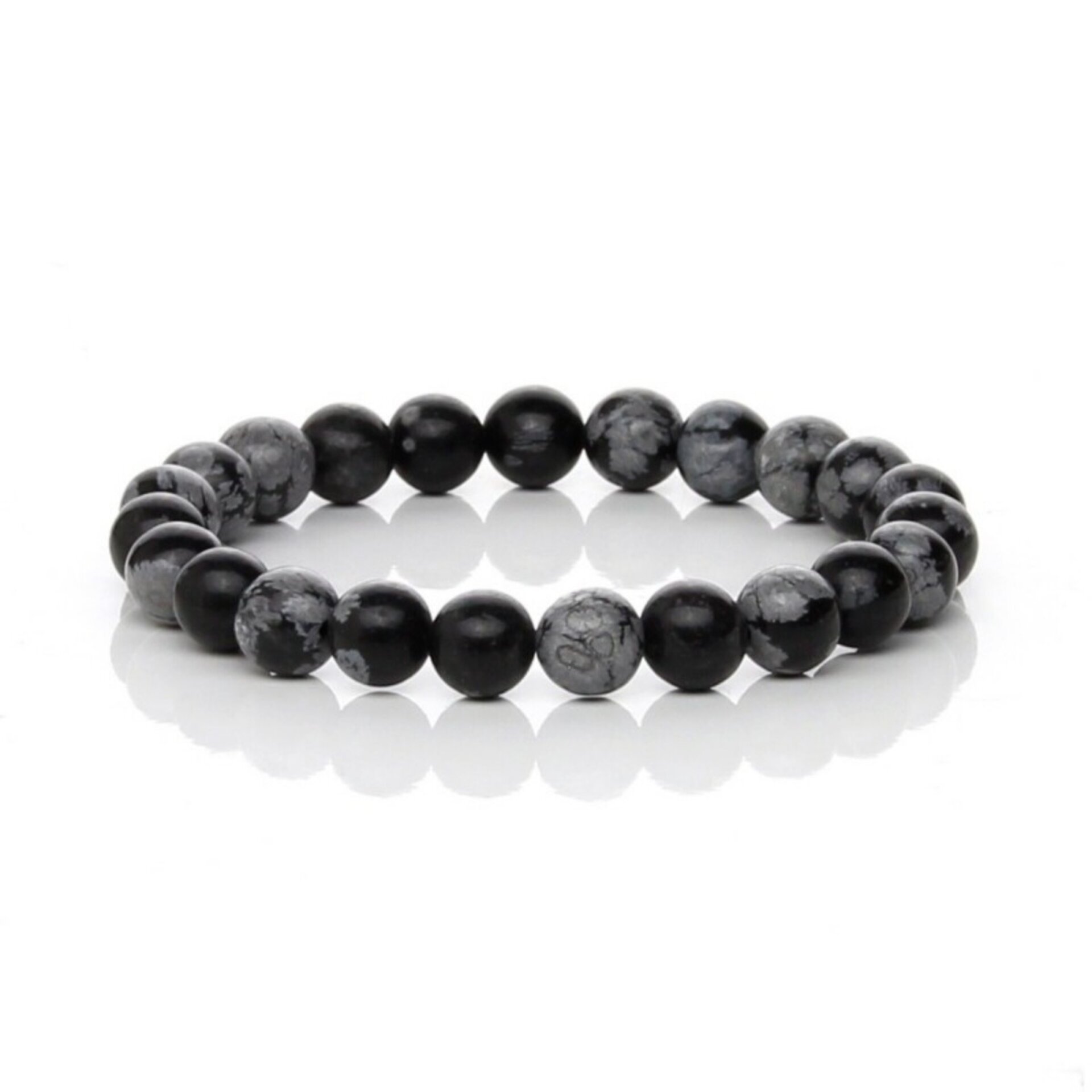 Pulsera de Obsidiana Nevada Natural - 3