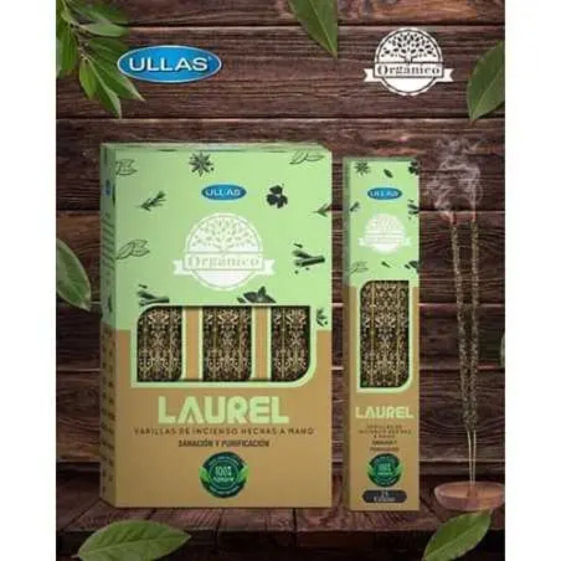 Incienso Orgánico Ullas Laurel - 2