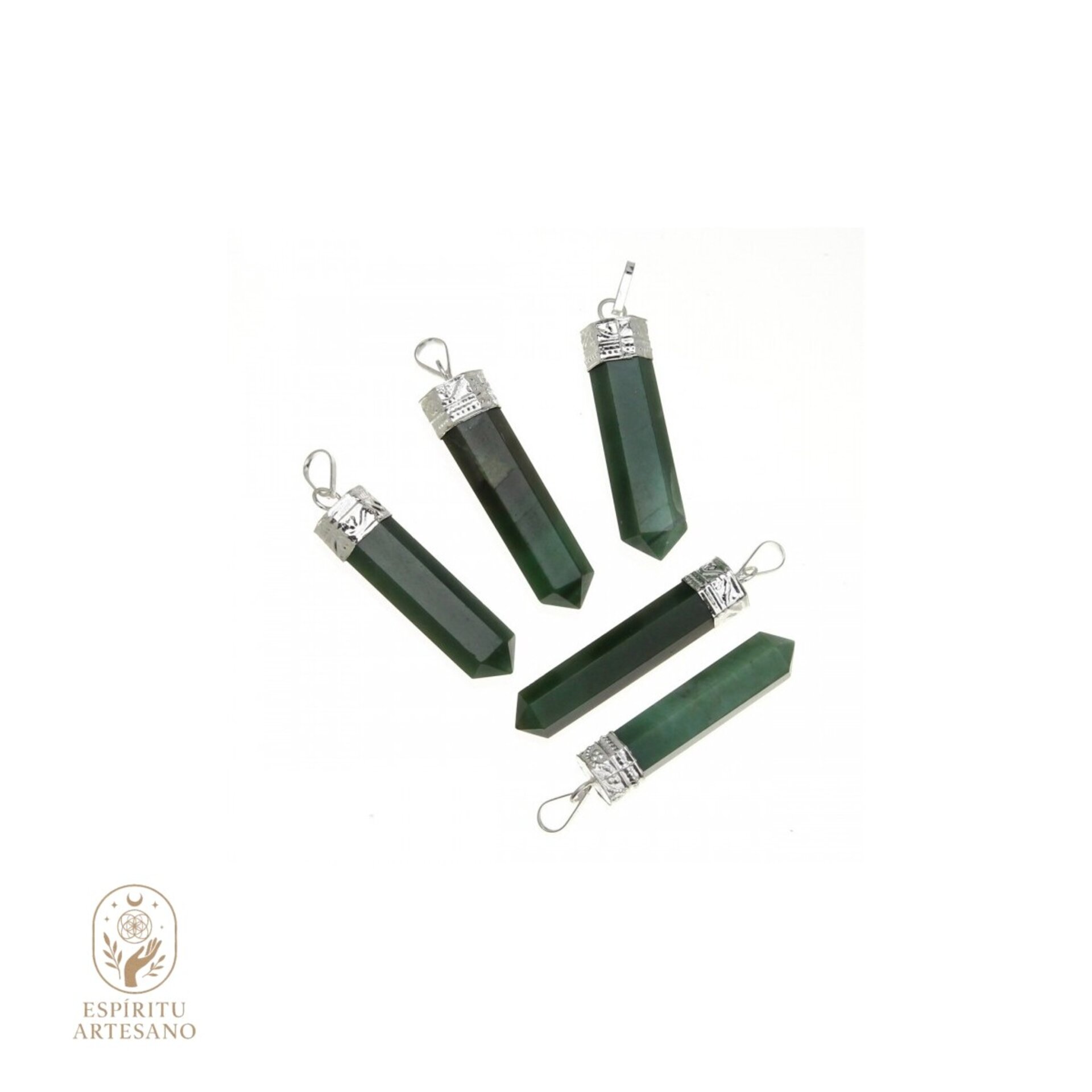 Colgante Punta de Jade Verde - 2