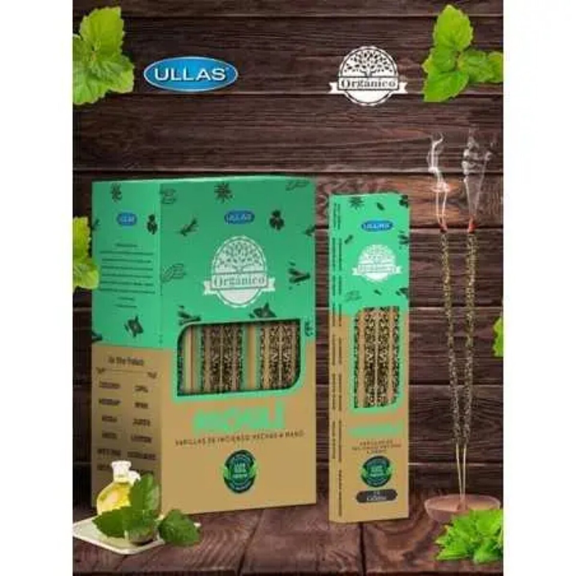 Incienso Orgánico Ullas – Pachuli - 2