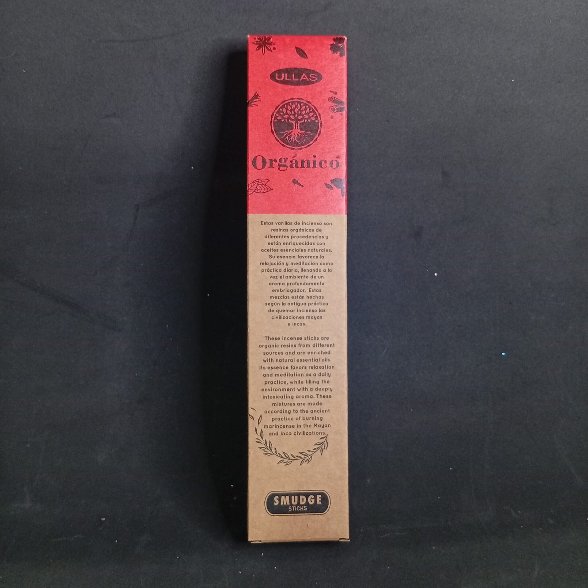 Incienso Orgánico Ullas Palo Santo - 2