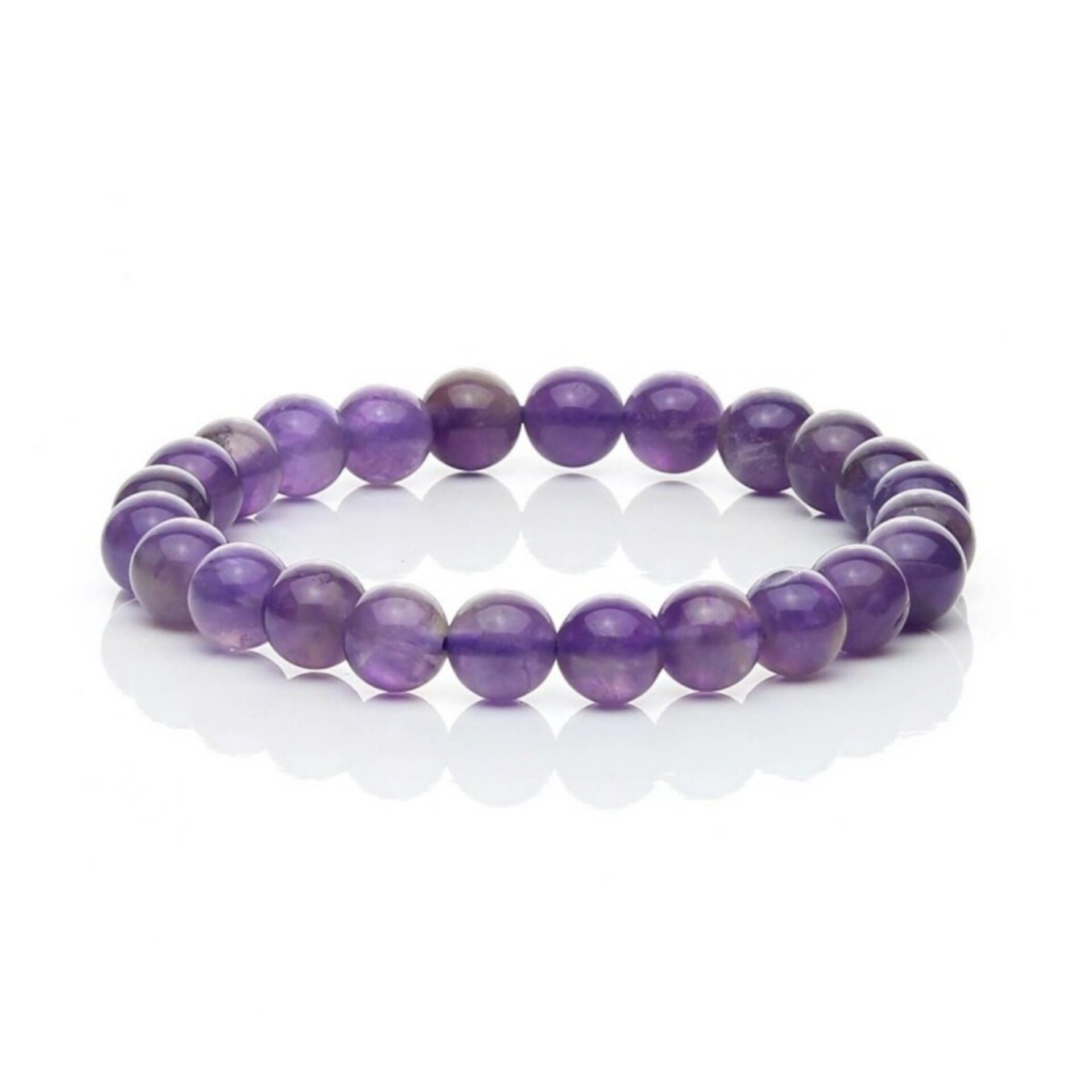 Pulsera de Amatista Natural – Calma y Elegancia - 3