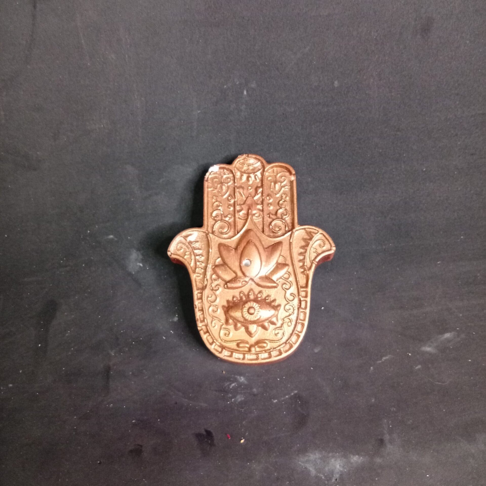 Porta Incienso Mano de Fátima Pequeño Artesanal - 3