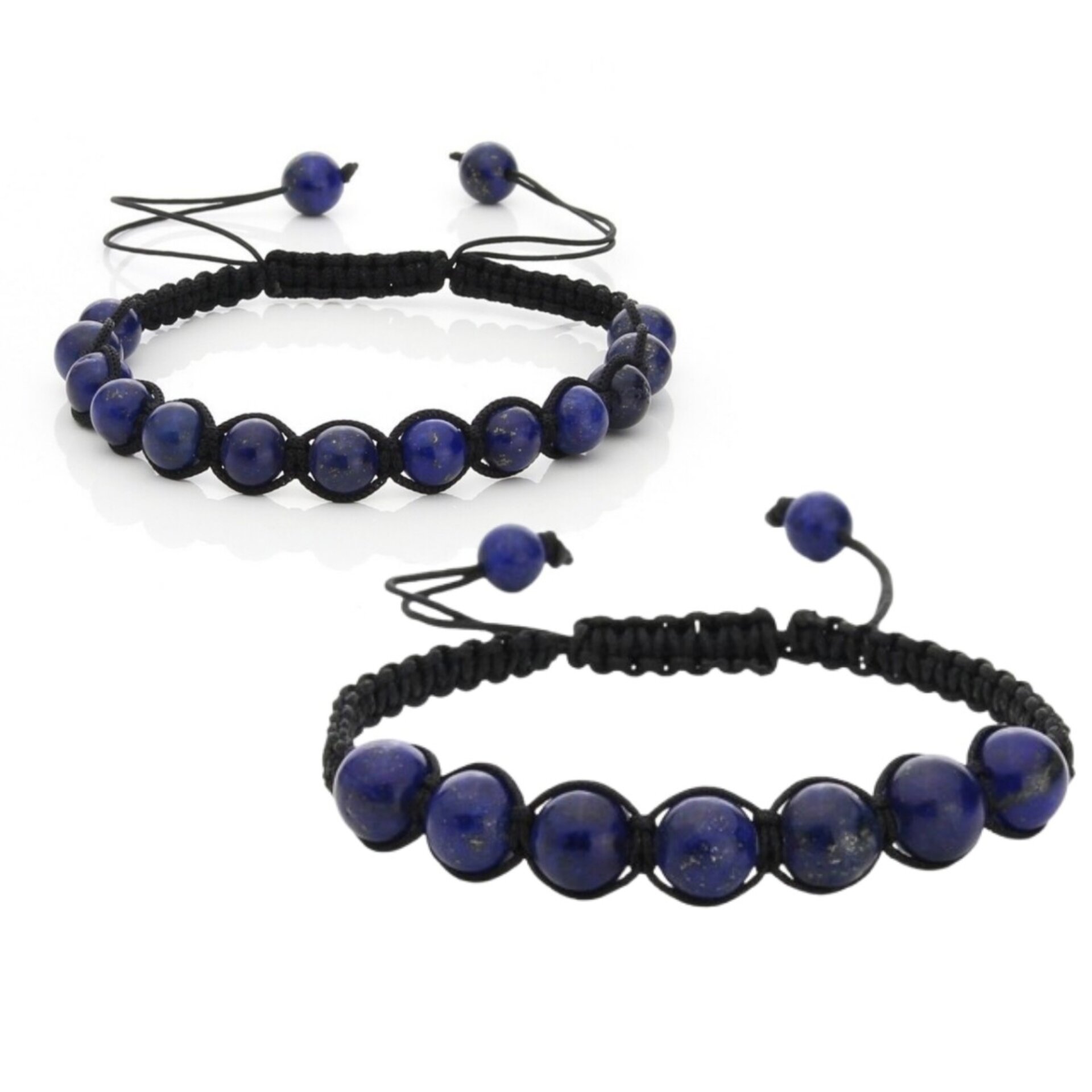 Pulsera Ajustable de Lapislázuli – Artesanal y llena de energía - 1