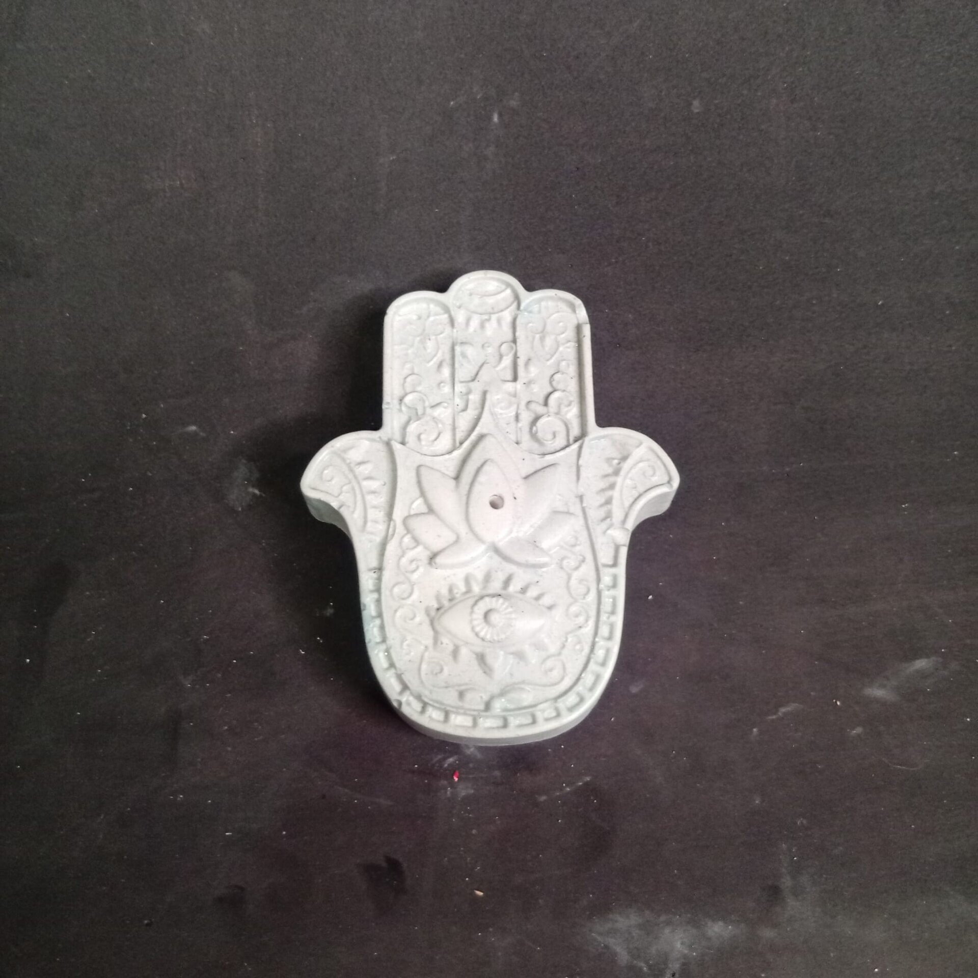 Porta Incienso Mano de Fátima Pequeño Artesanal - 5