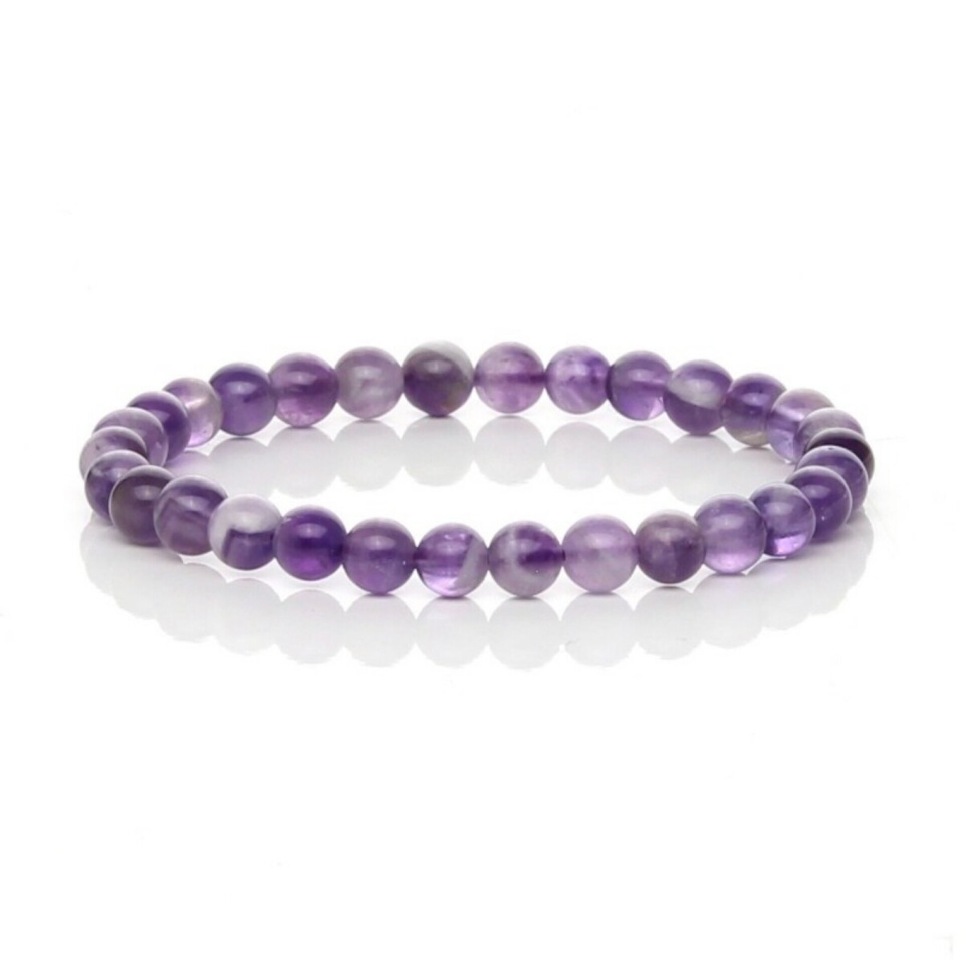 Pulsera de Amatista Natural – Calma y Elegancia - 2