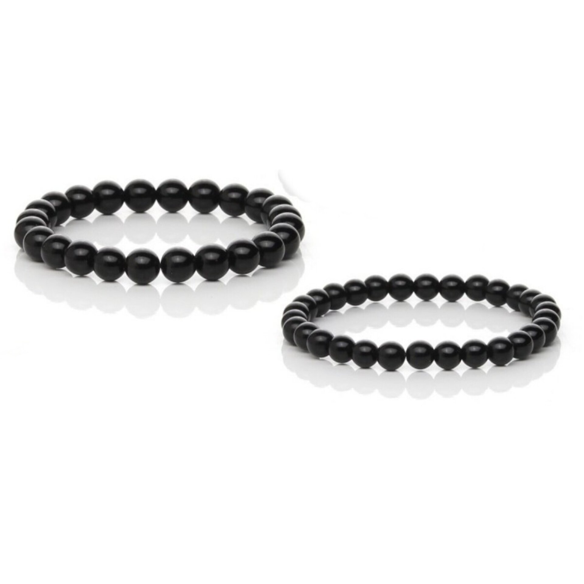 Pulsera de Obsidiana Negra Natural - 1