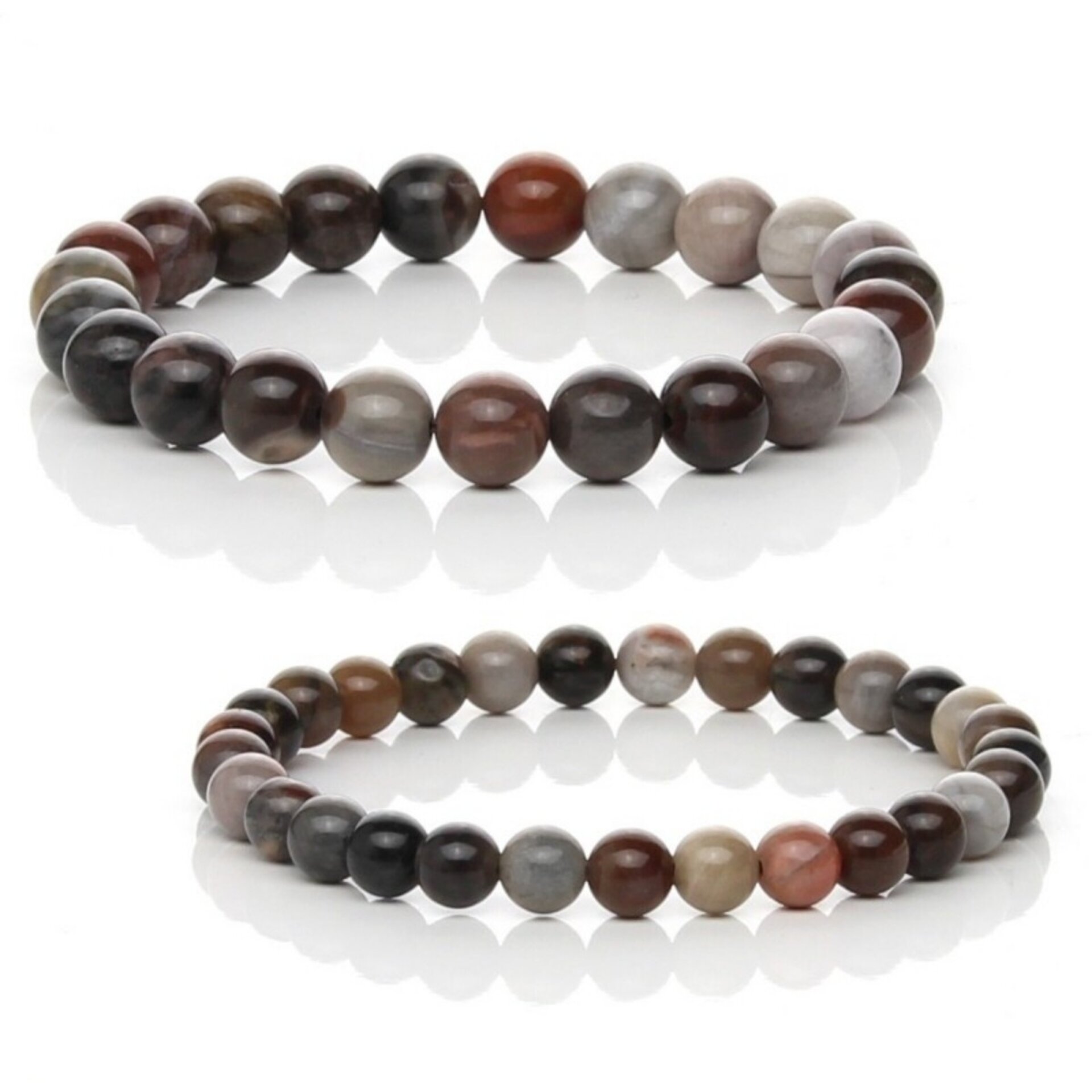 Pulsera de Xilópalo – Madera Petrificada Natural - 1