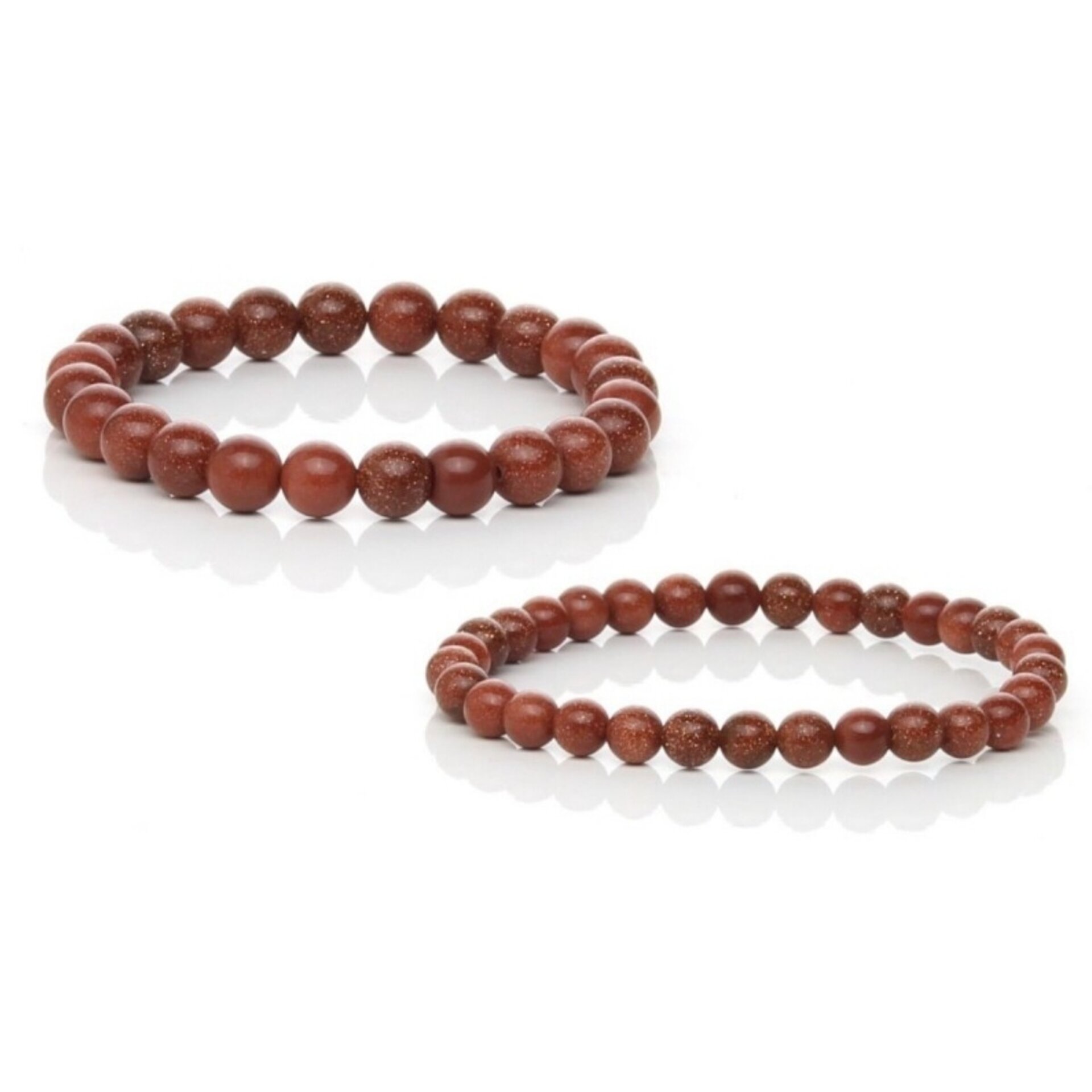 Pulsera elástica de Piedra Oro - 1