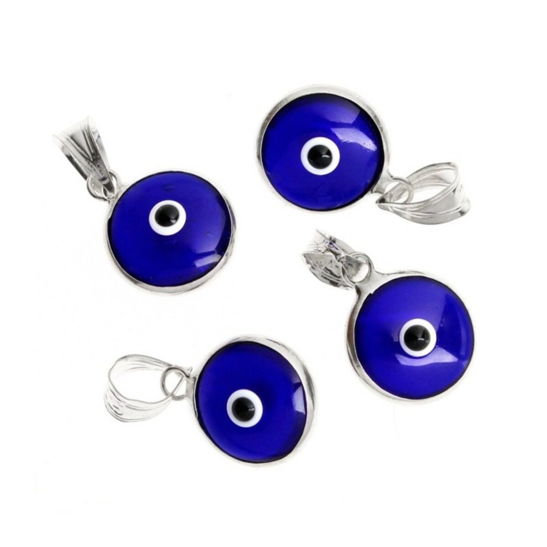 Colgante Ojo Turco – Plata y Vidrio - 7