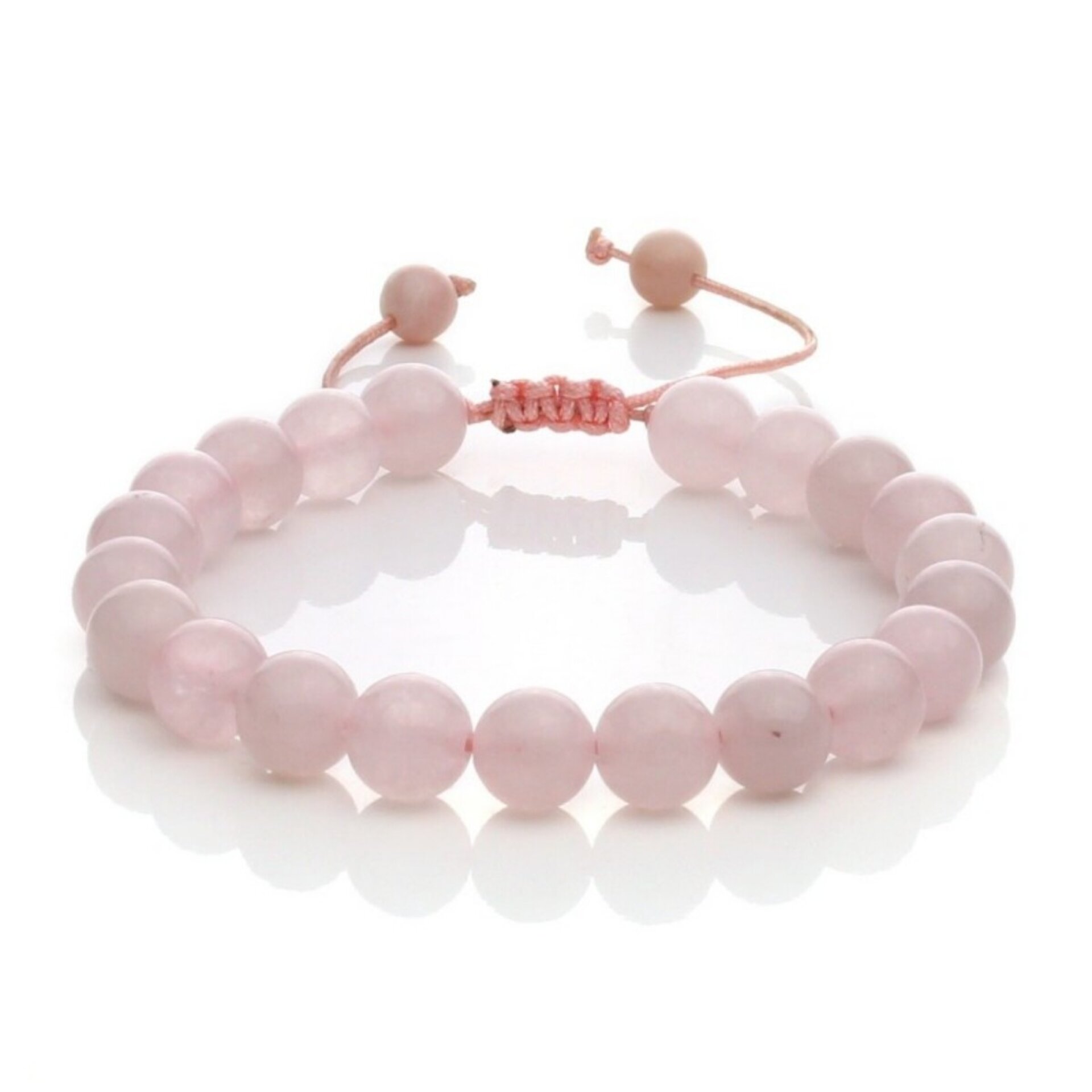 Pulsera de cuarzo rosa – Ajustable y llena de energía positiva - 3