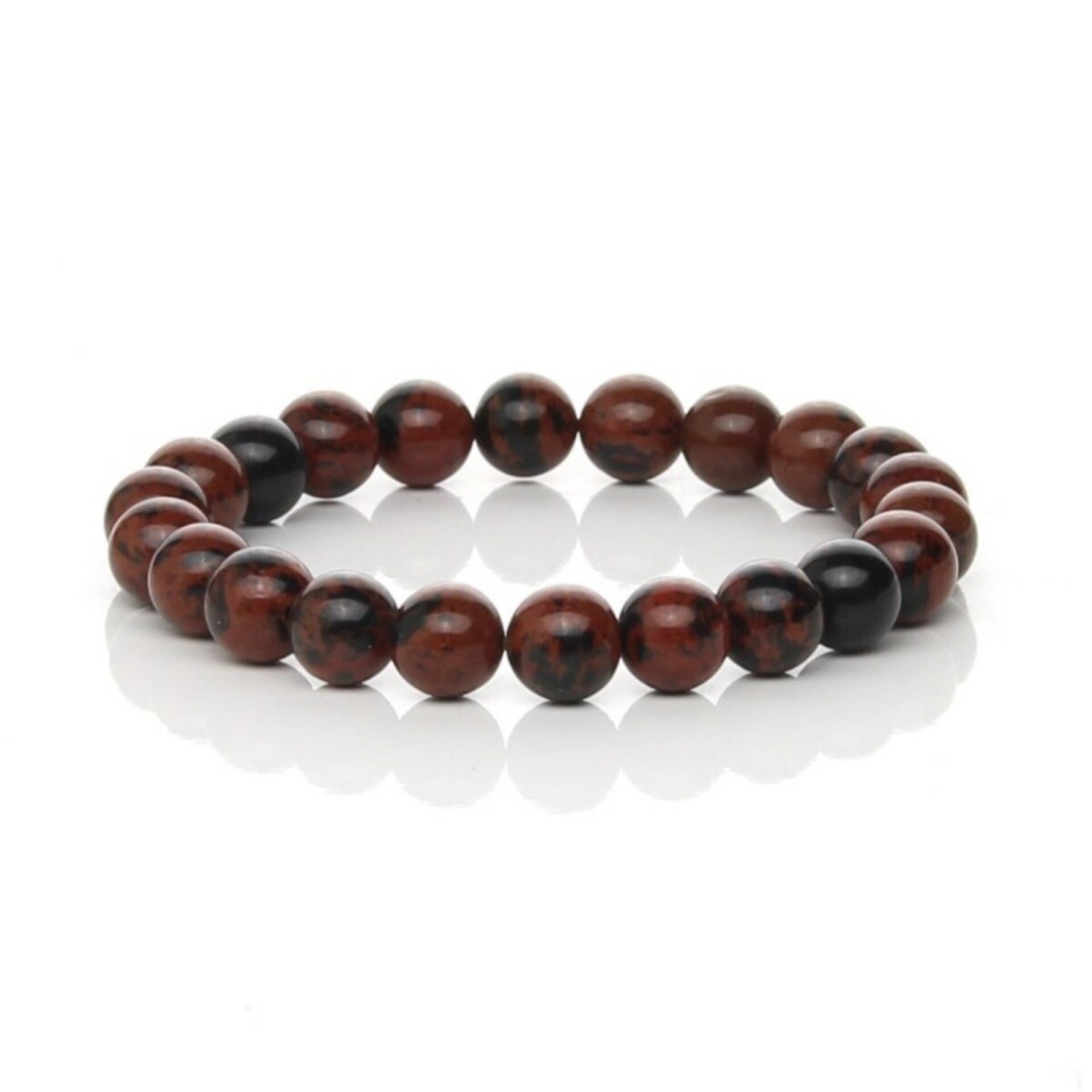 Pulsera de Obsidiana Caoba Natural - 3