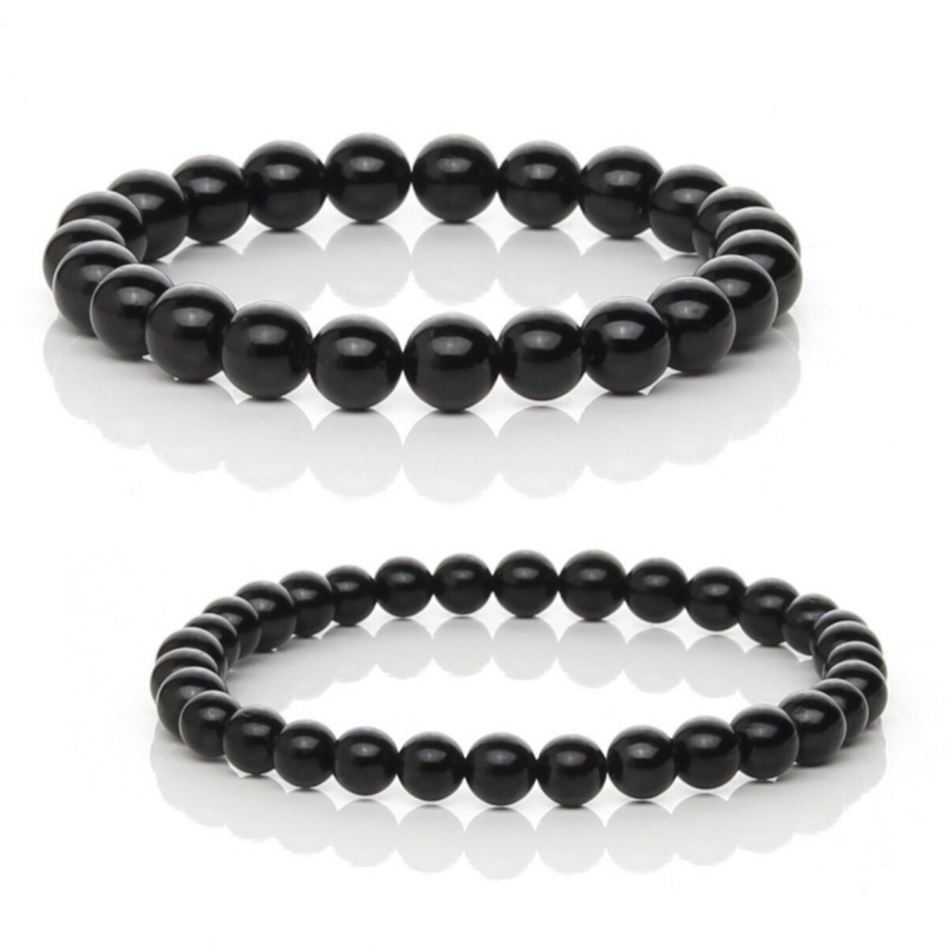 Pulsera de Turmalina Negra Natural - 1