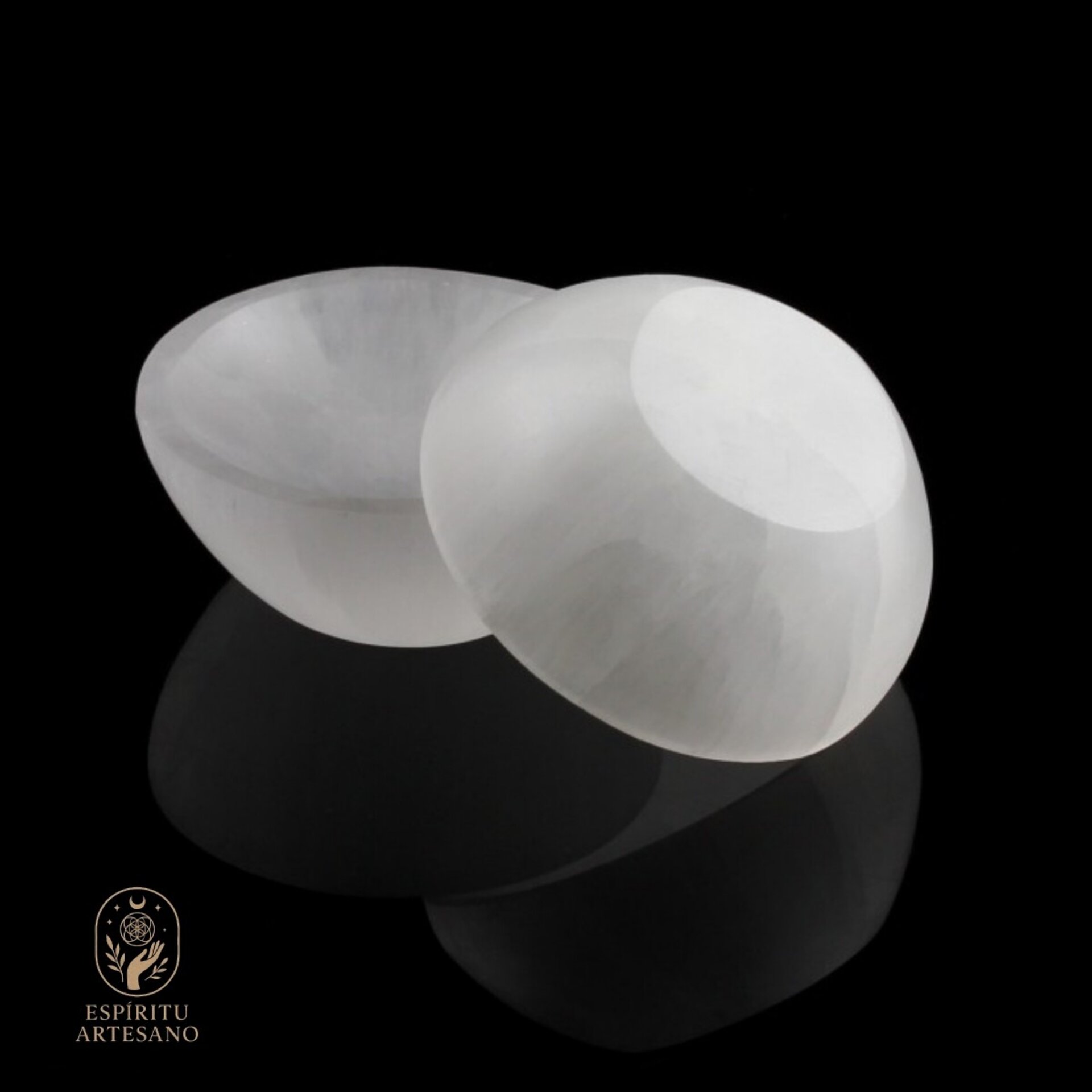 Cuenco de Selenita Natural – Pequeño - 2