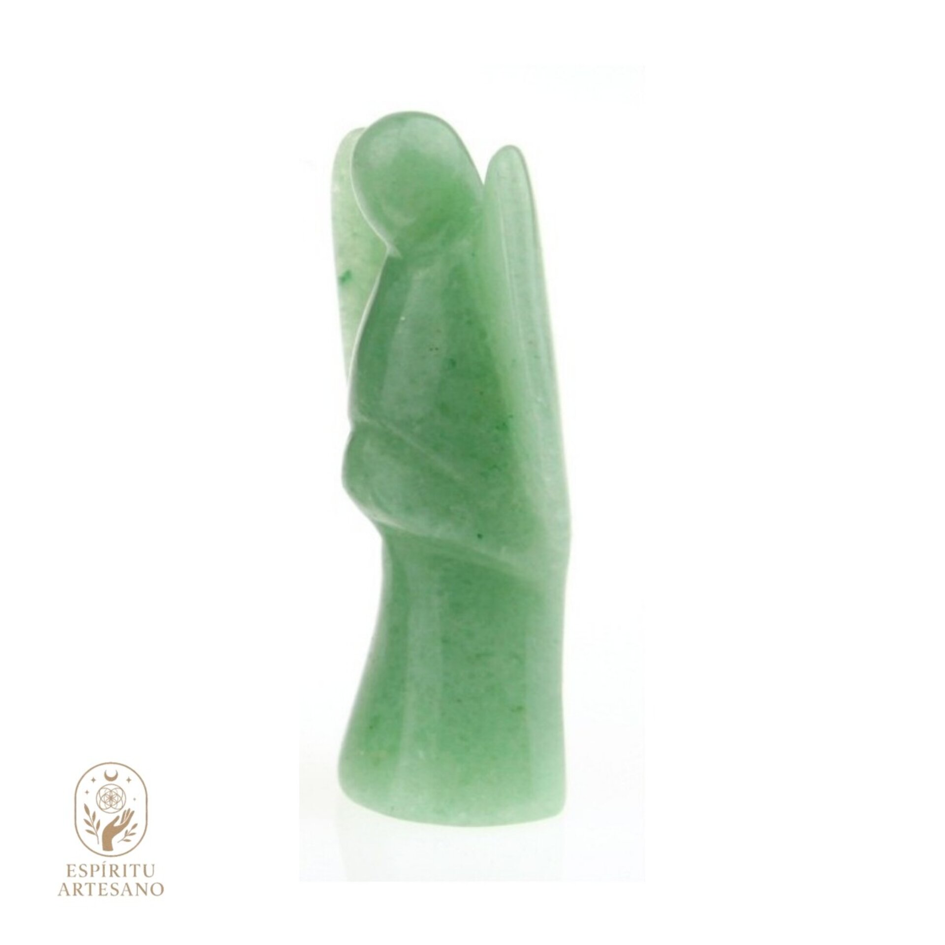 Ángel de la Salud en Aventurina Verde – Arcángel Rafael - 2