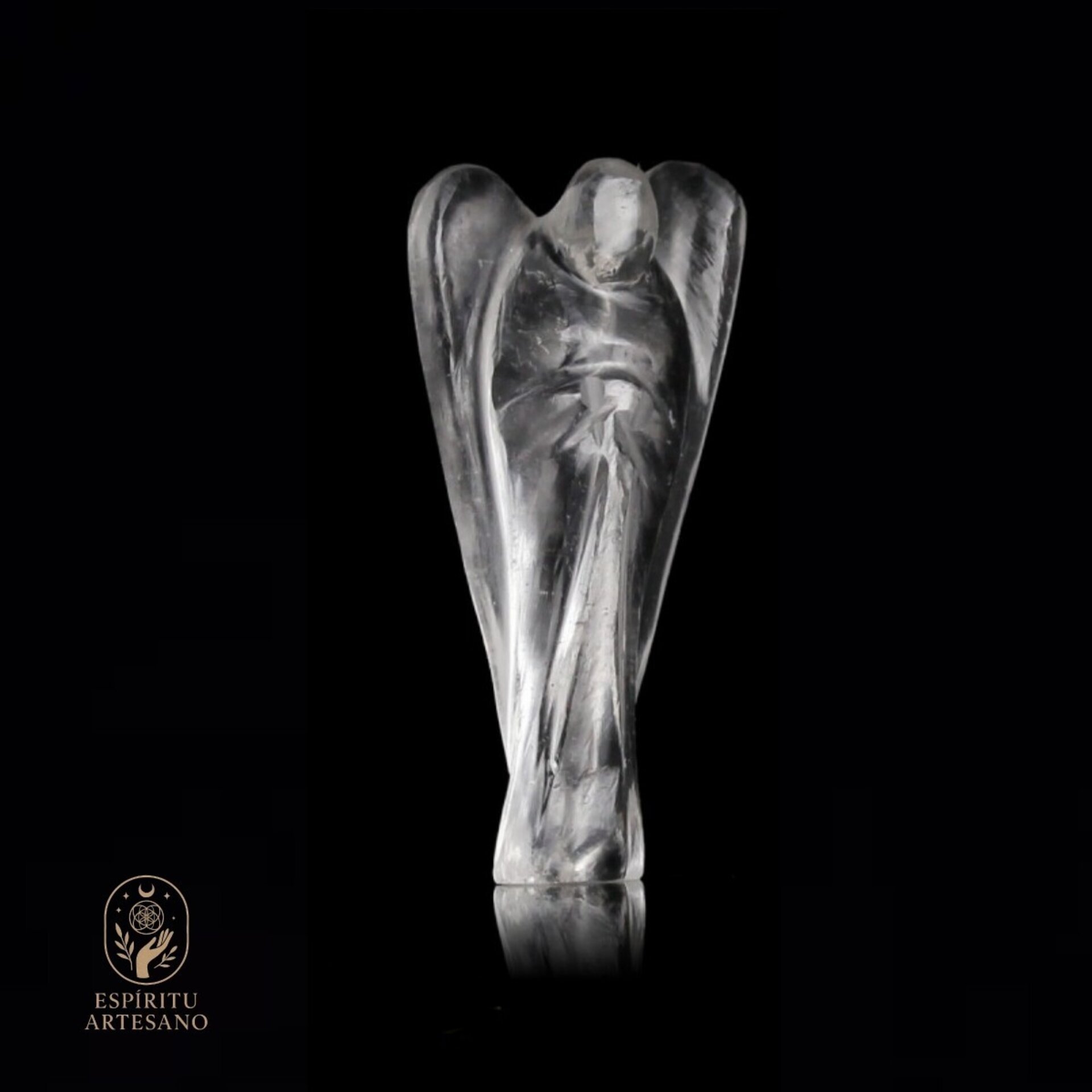 Ángel Mensajero en Cristal de Roca – Arcángel Gabriel - 2