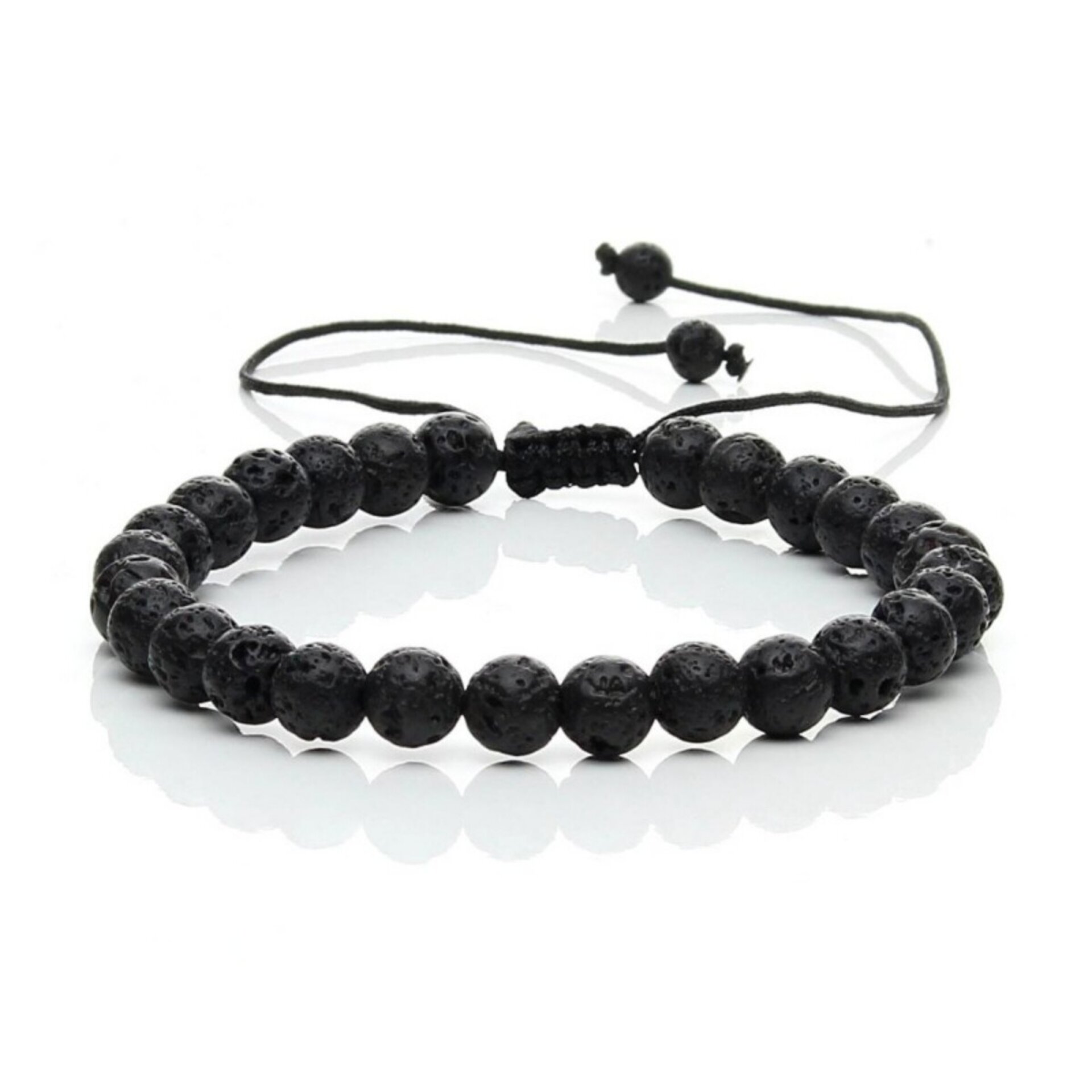 Pulsera Ajustable de Lava (Piedra Volcánica) - 2